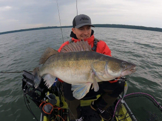 Another big zander for Kasper! 