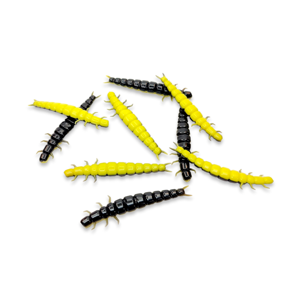 Larva - Black / yellow (UV)